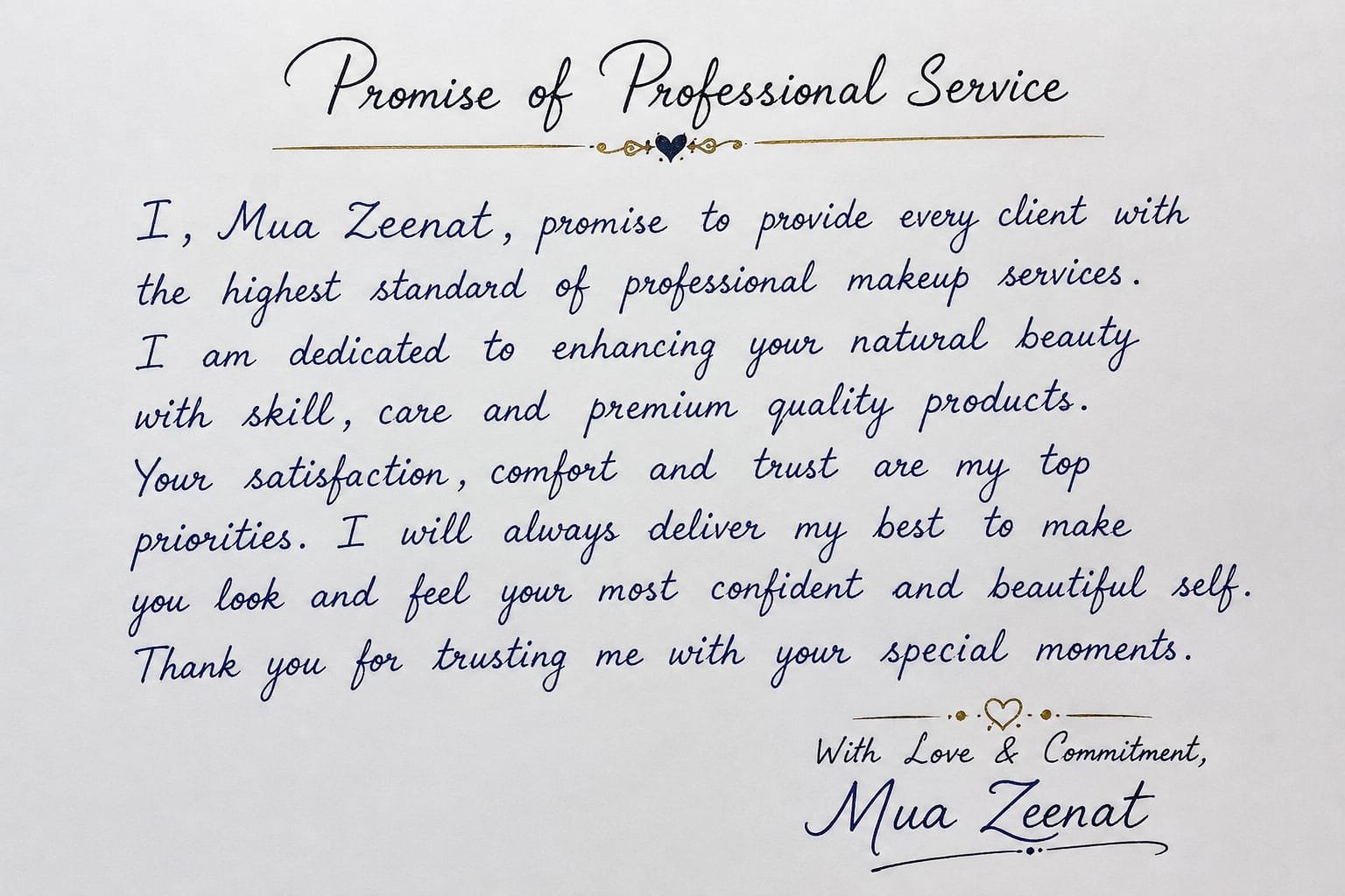 Promise makeup — Promise By Mua Zeenat by MUA Zeenat